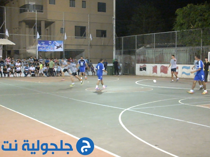 إفتتاح دوري رمضان المصغر لكرة القدم في جلجولية 